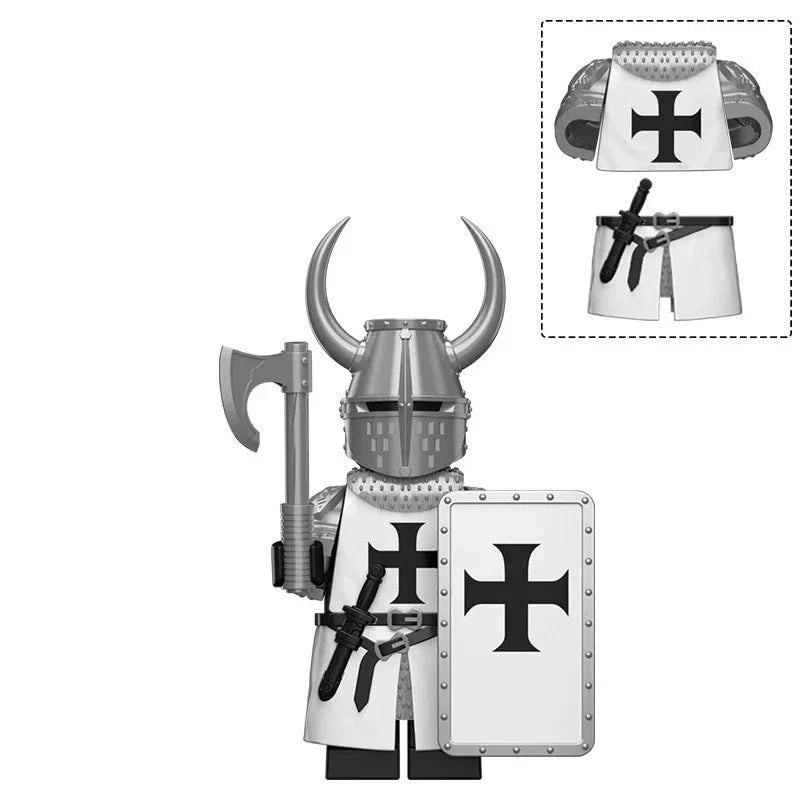 Teutonic Knight Custom Crusader Minifigure1