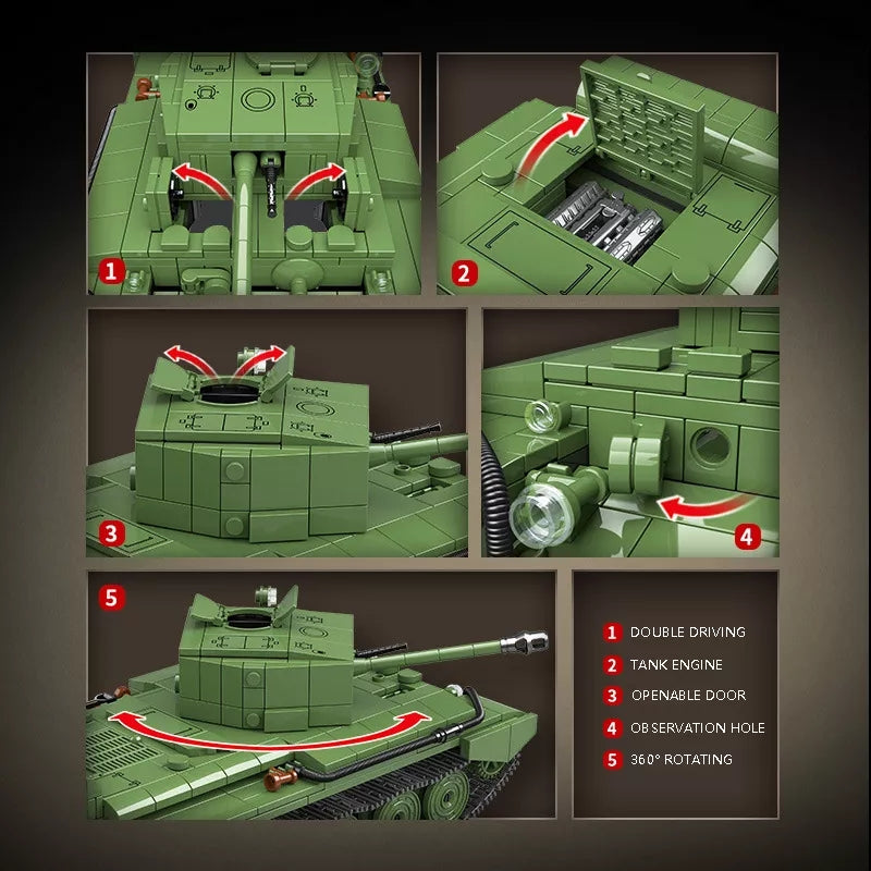WW2 British Cromwell (A27M) Cruiser Tank6