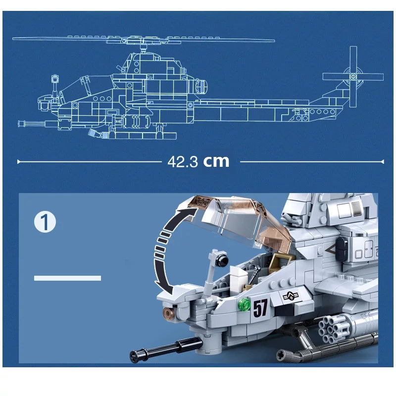 US Military AH-1Z Viper Attack Helicopter9