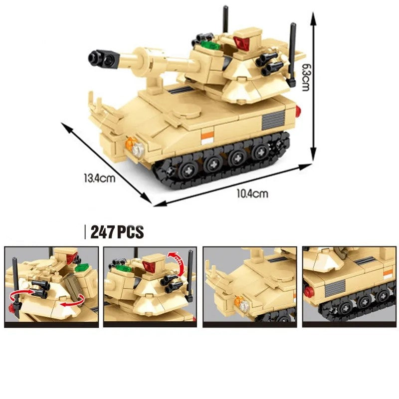 Mixed Nations Military Equipment (Mini) x44