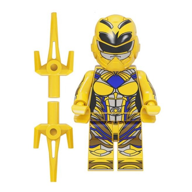 Yellow Ranger Custom Power Rangers Minifigure1