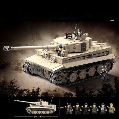 WW2 German Panzerkampfwagen Tiger Ausf.E (Sd.Kfz.181) Late Production Model1