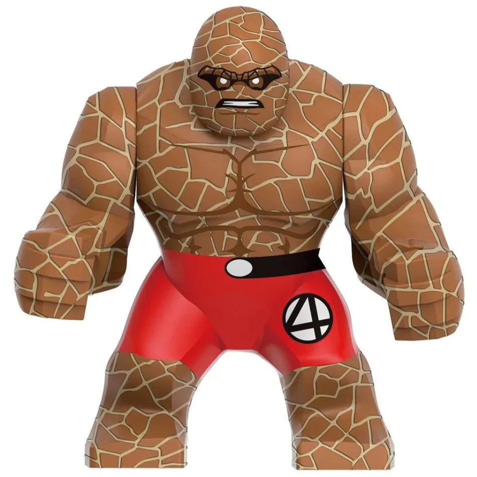 Thing (Fantastic Four)(Future Foundation) Custom Marvel Superhero Large Minifigure1