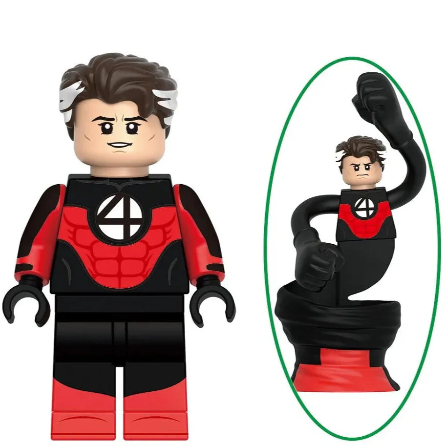 Mister Fantastic (Future Foundation) Custom Marvel Superhero Minifigure1
