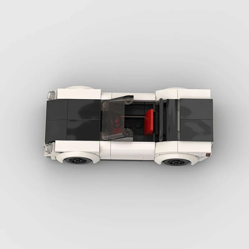 Fiat Abarth 124 Spider Convertible Custom Car MOC4