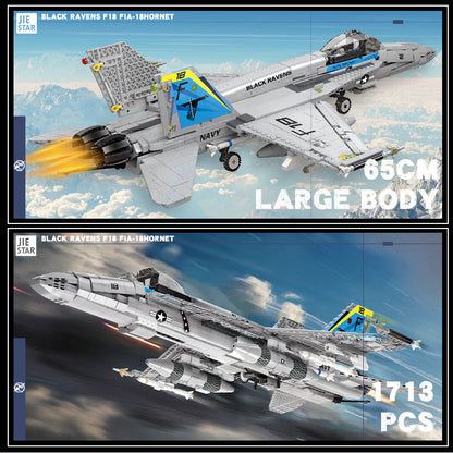 F/A-18 Hornet Supersonic Fighter Jet Building Set3