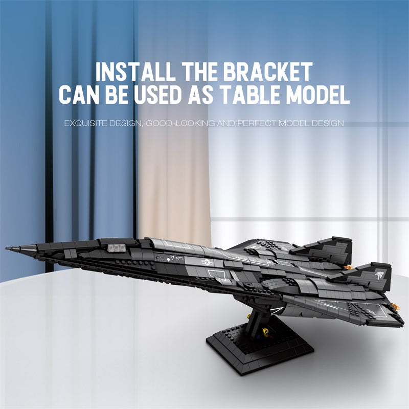 SR-72 Darkstar Reconnaissance Aircraft Building Set3