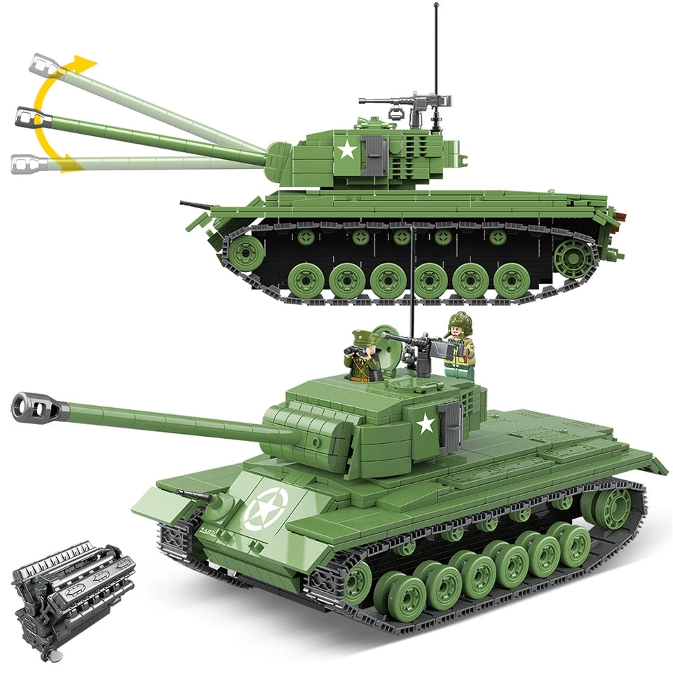 WW2 US Army M26 Pershing Tank2