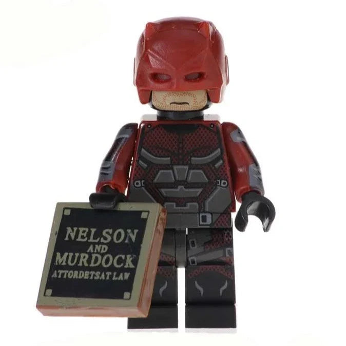 Daredevil Custom Marvel Superhero Minifigure1