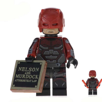 Daredevil Custom Marvel Superhero Minifigure2