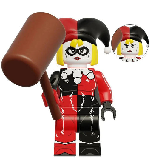 Harley Quinn Custom DC Supervillain Minifigure1