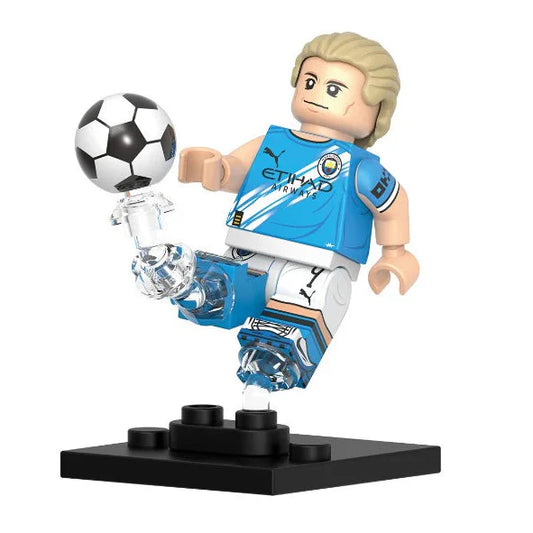 Erling Haaland Custom Football Player Minifigure1
