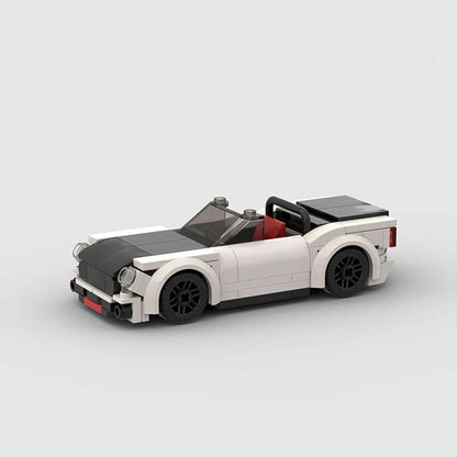 Fiat Abarth 124 Spider Convertible Custom Car MOC1