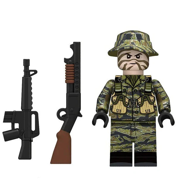 Vietnam Grunt From Vietnamese infantry Custom Minifigure1