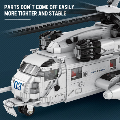 Sikorsky CH-53 Sea Stallion Helicopter Building Set4