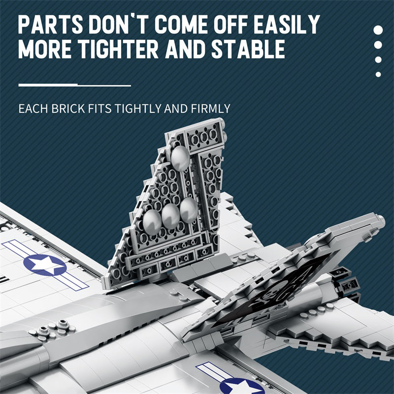 F-18 Hornet Supersonic Fighter Jet Building Set4