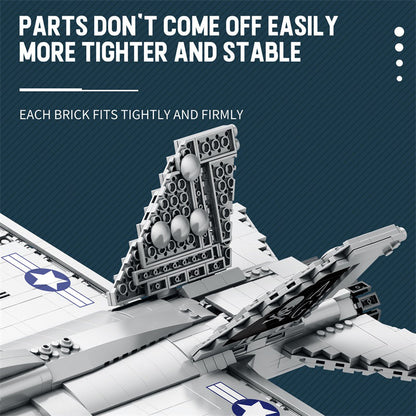F-18 Hornet Supersonic Fighter Jet Building Set4