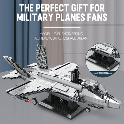F-35 Lightning II Fighter Jet Building Set3