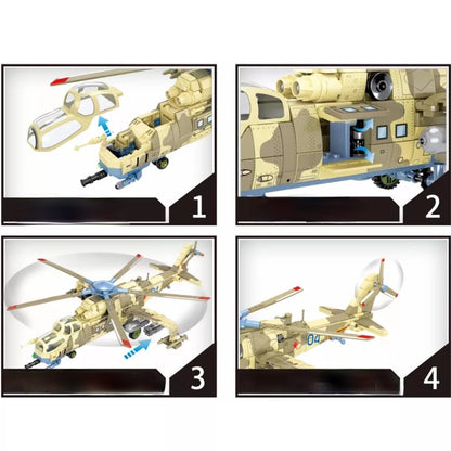 Russian Air Force MI-24 Helicopter Gunship4