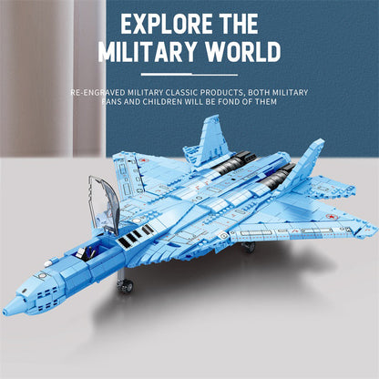 Sukhoi Su-57 Stealth Fighter Jet Building Set2