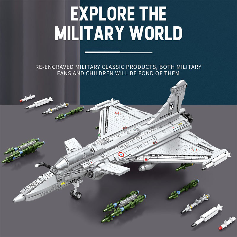 Dassault Rafale Fighter Jet Building Set5