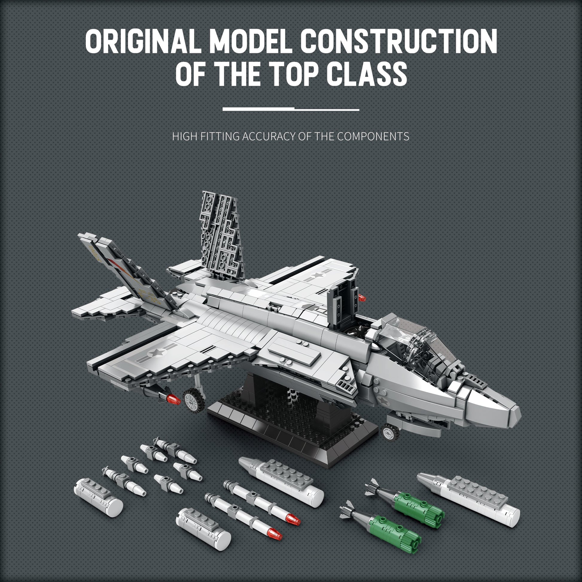 F-35 Lightning II Fighter Jet Building Set2