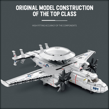 E-2 Hawkeye US Navy Aircraft Building Set5