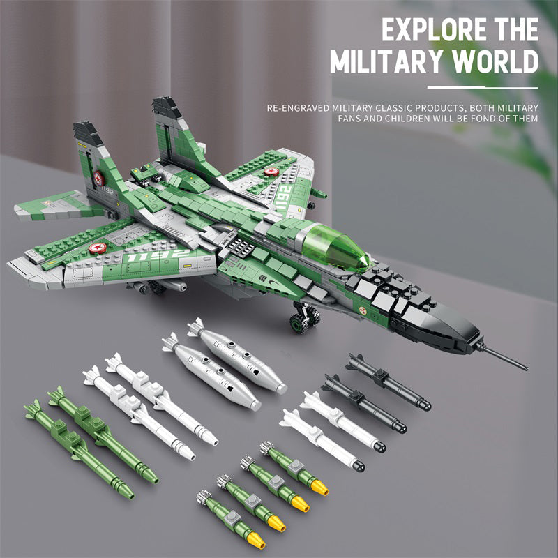 Russian MiG-29 Fighter Jet Building Set5