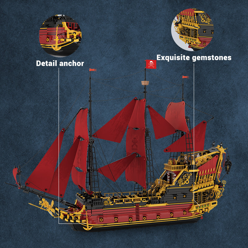 Revenge Sailing Ship Building Set2