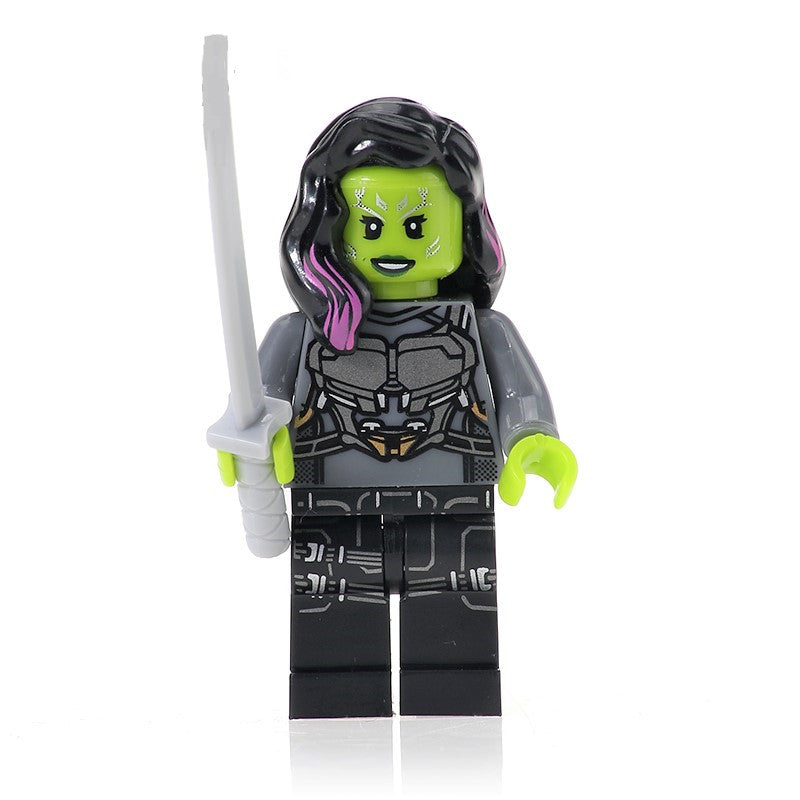 Gamora Custom Marvel Superhero Minifigure Guardians of the Galaxy1