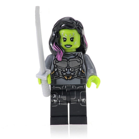 Gamora Custom Marvel Superhero Minifigure Guardians of the Galaxy1