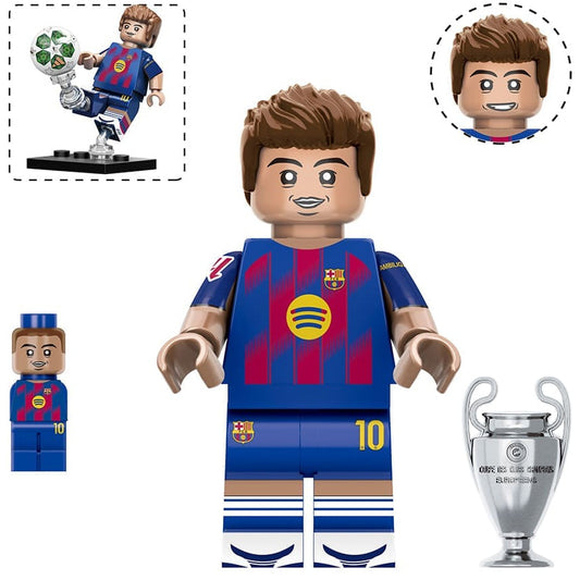 Lamine Yamal (Barcelona) Custom Football Player Minifigure1