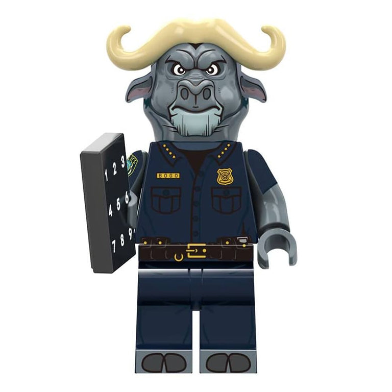 Chief Bogo From Zootopia Disney Custom Minifigure1