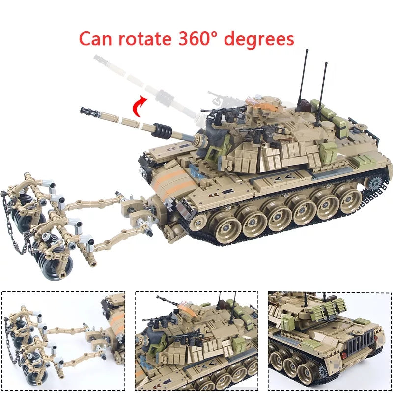 Israeli M60 Magach Main Battle Tank13