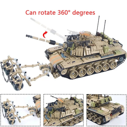 Israeli M60 Magach Main Battle Tank13