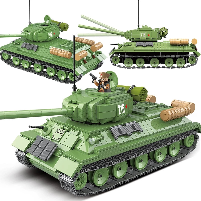 WW2 Soviet T-34 Tank (Model 1942)2