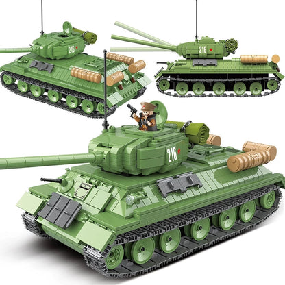 WW2 Soviet T-34 Tank (Model 1942)2