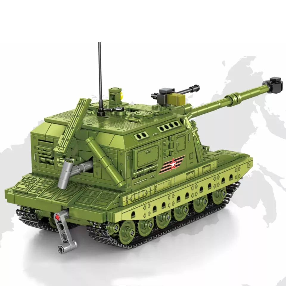 Russian Ground Forces 2S19 Msta-S 152mm SPH3