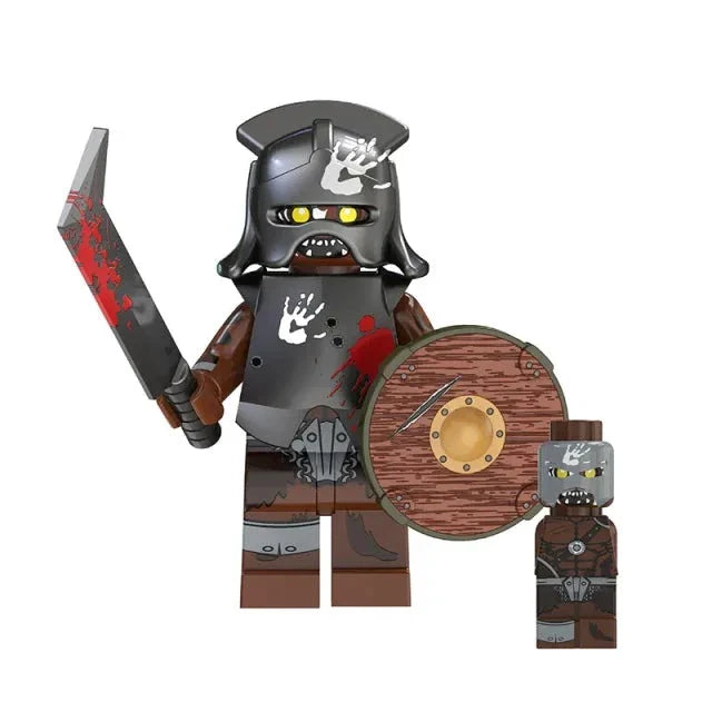Uruk-Hai Orc custom Lord of the Rings Minifigure1
