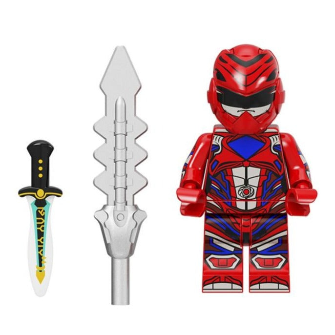 Red Ranger Custom Power Rangers Minifigure1