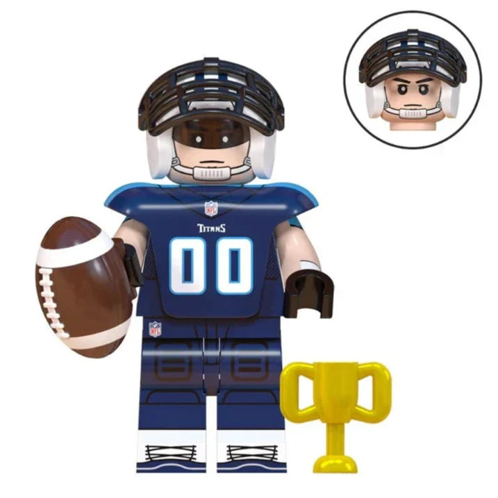 Tennessee Titans American Football Player Minifigure1
