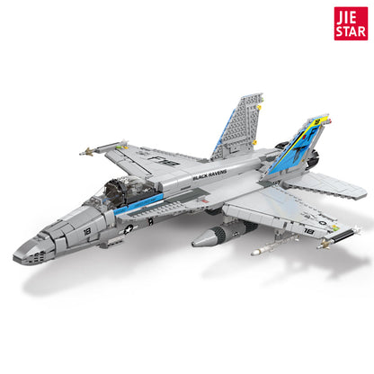 F/A-18 Hornet Supersonic Fighter Jet Building Set5