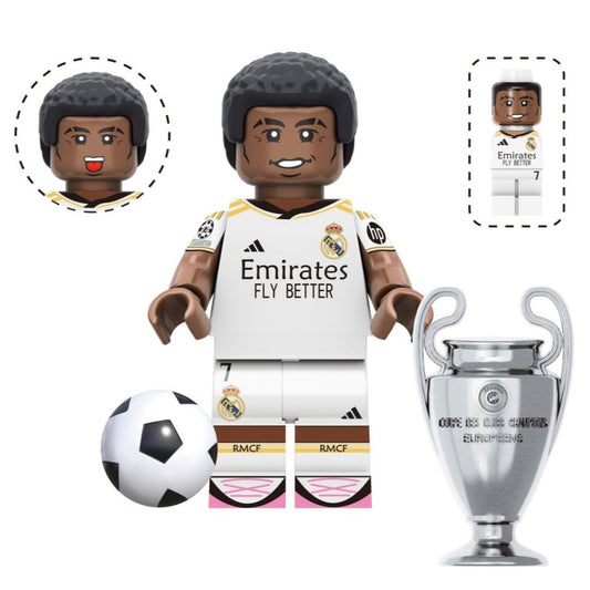 Vinicius Junior Custom Football Player Minifigure1