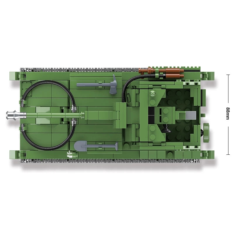 WW2 Soviet SU-76 SPG6