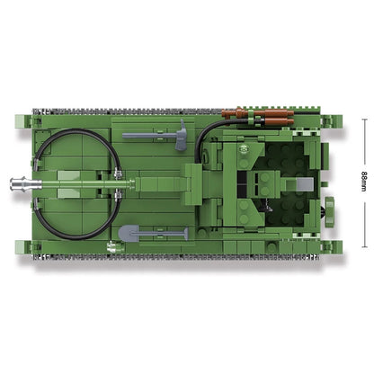 WW2 Soviet SU-76 SPG6