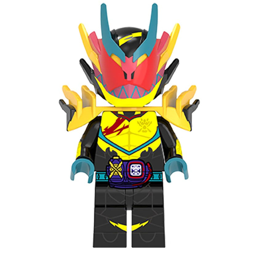 Volcano Rex Custom Masked Rider Series Minifigure1