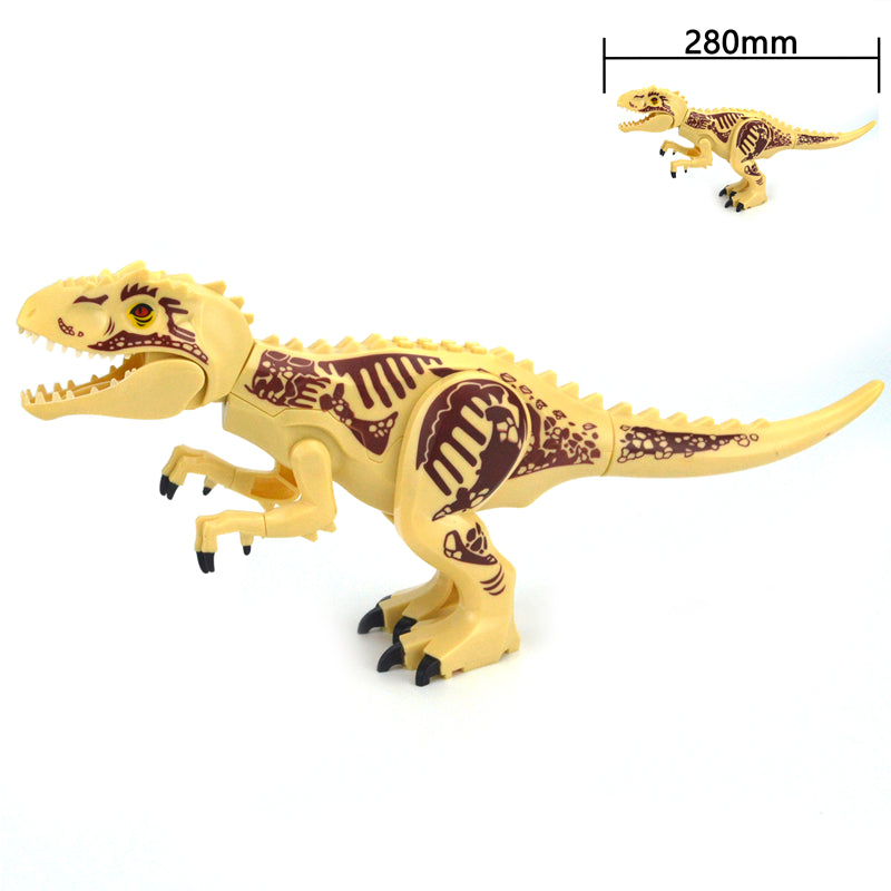 Beige Tyrannosaurus Rex Dinosaur Large Minifigure1