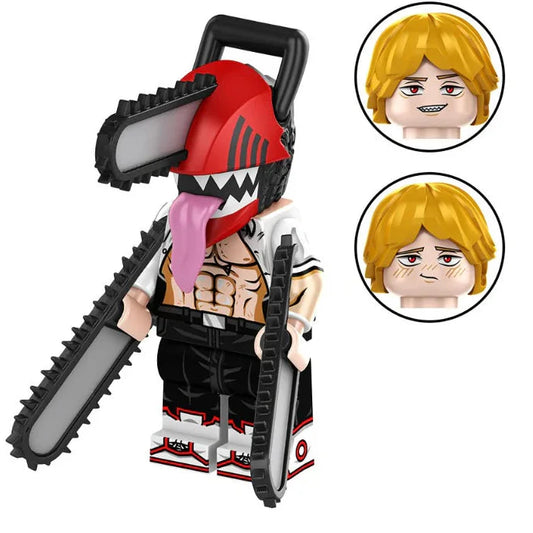 Chainsaw Man Custom Japanese Anime Superhero Minifigure1
