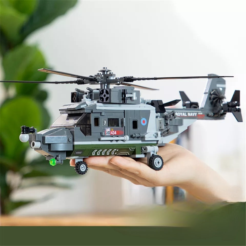 Britsh Royal Navy Lynx HMA.8 Multipurpose Helicopter2