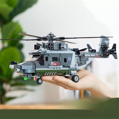 Britsh Royal Navy Lynx HMA.8 Multipurpose Helicopter2